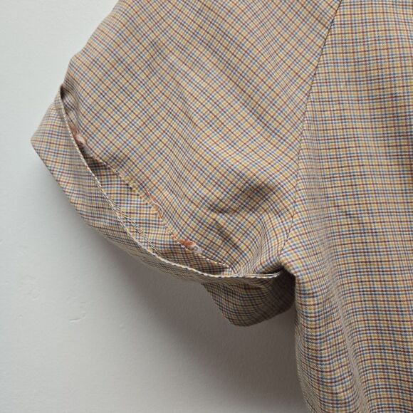 Jody T of California 1970s vintage Modest Dress School girl prairie Sz Med/Large - Picture 11 of 12